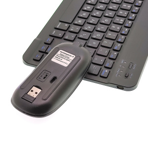 Клавиатура и мышь беспроводные Bluetooth комплект Орбита OT-PCM67 Чёрный