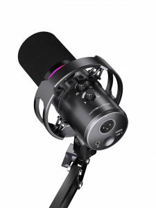 Орбита OT-PCS09 RGB микрофон проводной конденсаторный на стойке (USB, 1.8м)