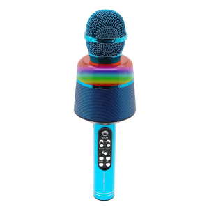 Орбита OT-ERM10 Синий RGB микрофон МЯТЫЕ (Bluetooth, динамики, USB)