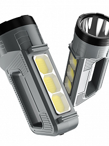 Патриот PT-FLR35 фонарь ручной (1L+3L, встр. аккум)