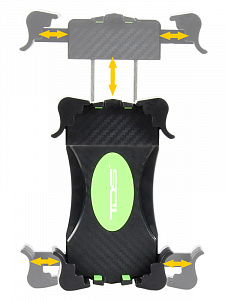 Держатель для телефона на велосипед, мотоцикл TDS TS-CAA59 Зеленый