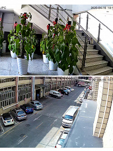 Комплект видеонаблюдения 4 камеры Wi-Fi 2MP Орбита OT-VNK04