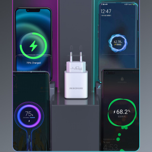 SENDEM OG33 ЗУ с TYPE-C + кабель IOS Lightning-Type-C 1.2м (PD20W, 3000mA)