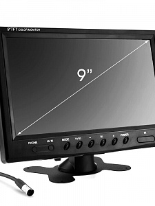 TDS TS-CAV32 Монитор автомобильный 2 канала (9",800*480,9-45В)