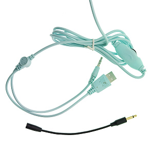 KADUM G39 Голубые наушники для ПК (3.5 мм/USB) МЯТАЯ УПАКОВКА