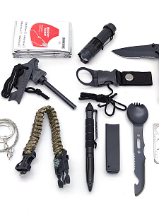 Набор для выживания туристический 10 в 1 Патриот PT-TRS08
