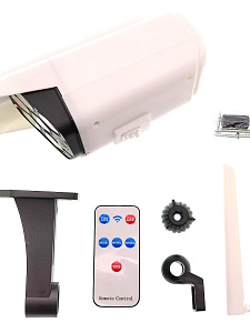 Прожектор Муляж камеры видеонаблюдения с датчиком движения на солнечной батарее Огонёк OG-LDP09