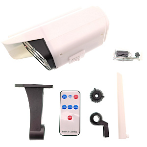 Прожектор Муляж камеры видеонаблюдения с датчиком движения на солнечной батарее Огонёк OG-LDP09