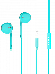 SENDEM X28 Голубые наушники - гарнитура (3.5мм)