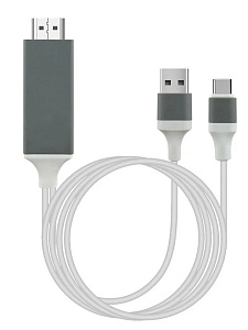 Орбита OT-AVW49 кабель (штекер HDMI - штекер TYPE-C) 2м