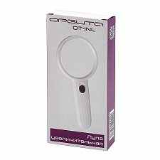 Лупа ручная увеличительная с подсветкой Орбита OT-INL66