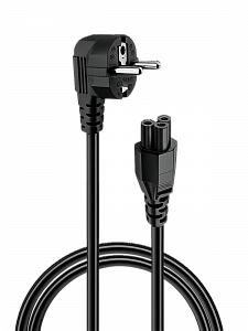 Кабель питания сетевой C5 для ноутбука 1.5м Орбита OT-ELS03 Черный