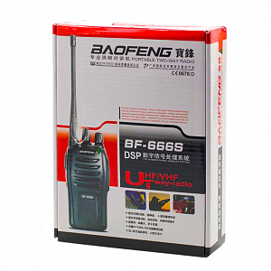 Рация Baofeng BF-666S (888S) черная