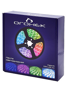 Светодиодная лента комплект с пультом 10м IP20 Огонек OG-LDL03