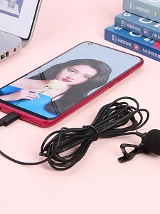 Орбита OT-SML01 микрофон проводной (Type-C, 1.5м)