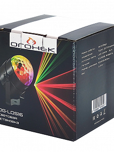 Световая установка Диско шар светодиодный Огонёк OG-LDS16