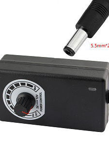 Орбита OT-APB115 Черный адаптер питания (3-12B, 3000mA, 5.5мм) 1.8м