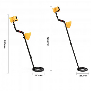 Металлоискатель грунтовый для поиска драгоценных металлов, монет, золота, клада Орбита OT-VNP17
