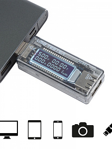 KEWEISI KWS-V21 USB тестер (3.5-20В, 3.3А)