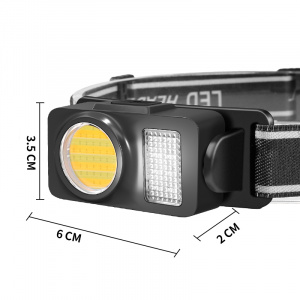 Фонарь налобный, фонарик аккумуляторный Следопыт PT-FLG48