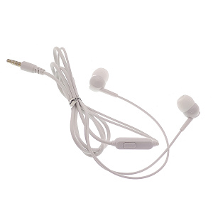 Орбита OT-ERG63 Белые наушники-гарнитура (3.5мм)