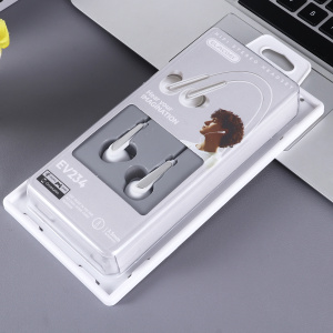 ELMCOEI EV-234 Белые наушники-гарнитура (3.5мм)