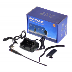 Рация Baofeng UV-16 7W с гарнитурой зеленая