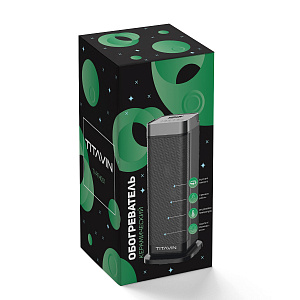 Обогреватель для дома, тепловентилятор напольный с пультом 2000 Вт TITAVIN TI-PFH001