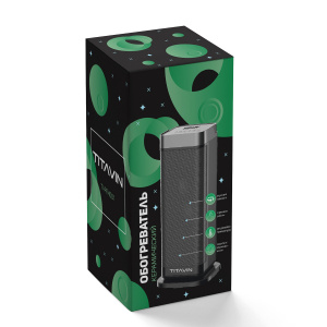 Обогреватель для дома, тепловентилятор напольный с пультом 2000 Вт TITAVIN TI-PFH001