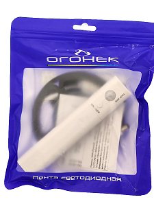 Огонек OG-LDL04 Белая светодиодная лента 1м (датчик движения)