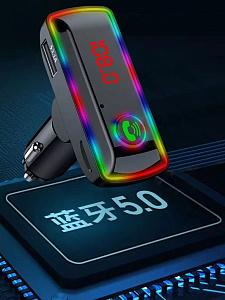 FM-модулятор трансмиттер автомобильный с Bluetooth TDS TS-CAF22