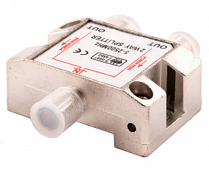 Орбита OT-AVS01 сплиттер на 2ТВ (5-2500MHz) (УПАКОВКА 10шт)