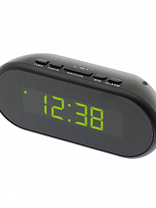 Часы электронные настольные от сети с будильником VST 712-2 Зелёные