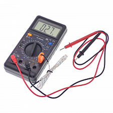 Мультиметр цифровой с прозвонкой тестер тока и напряжения с термопарой Орбита OT-INM30