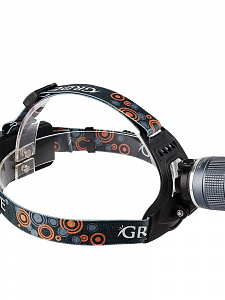 Патриот PT-FLG06 фонарь налобный (1L, 2*18650, ZOOM, Т6)