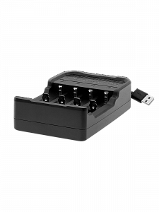 Зарядное устройство для аккумуляторов 18650 на 4 слота Орбита OT-APZ03