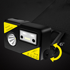 Патриот PT-FLG27 фонарь налобный (1L, аккум, дат.движ)