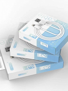 EZRA DC128 кабель USB 2.1A (iOS Lighting) 2м