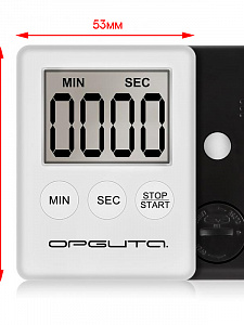 Таймер электронный на кухню Орбита OT-HOM21 Белый