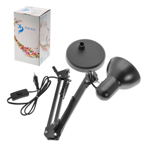 Лампа настольная для школьника E27 Огонёк OG-LDP35 Черная