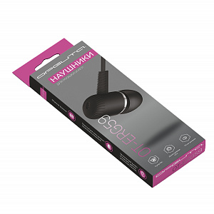 Орбита OT-ERG59 Белые наушники-гарнитура (3.5мм)