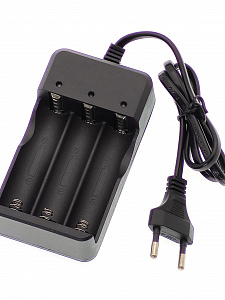 Зарядное устройство для аккумуляторов 18650 на 3 слота Орбита OT-APZ10