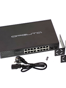 Орбита OT-VNP40 Коммутатор неуправляемый (10/100/1000Мбит, 16 портов+2 SFP)