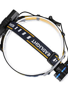 Патриот PT-FLG12 фонарь налобный (5L, 2*18650)