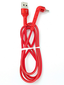 Орбита OT-SMT22 Красный кабель USB 2.4A (TYPE C) 1м