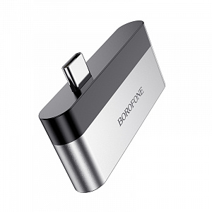 BOROFONE DH2 переходник (гнездо HDMI/USB - штекер Type-C)