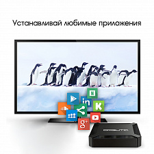 Смарт ТВ приставка медиаплеер на андроид 2/16 Гб Орбита OT-DVB31
