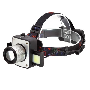 Патриот PT-FLG11 фонарь налобный (3L, 2*18650.,ZOOM)