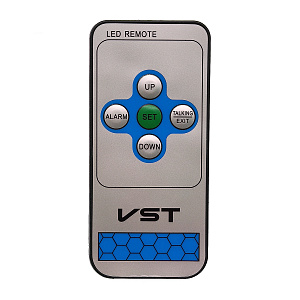 VST 770Т-5 Синие часы настенные (пульт+БЛОК)