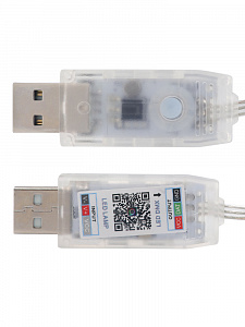 Умная светодиодная гирлянда 10 метров Bluetooth Огонёк OG-LDG19